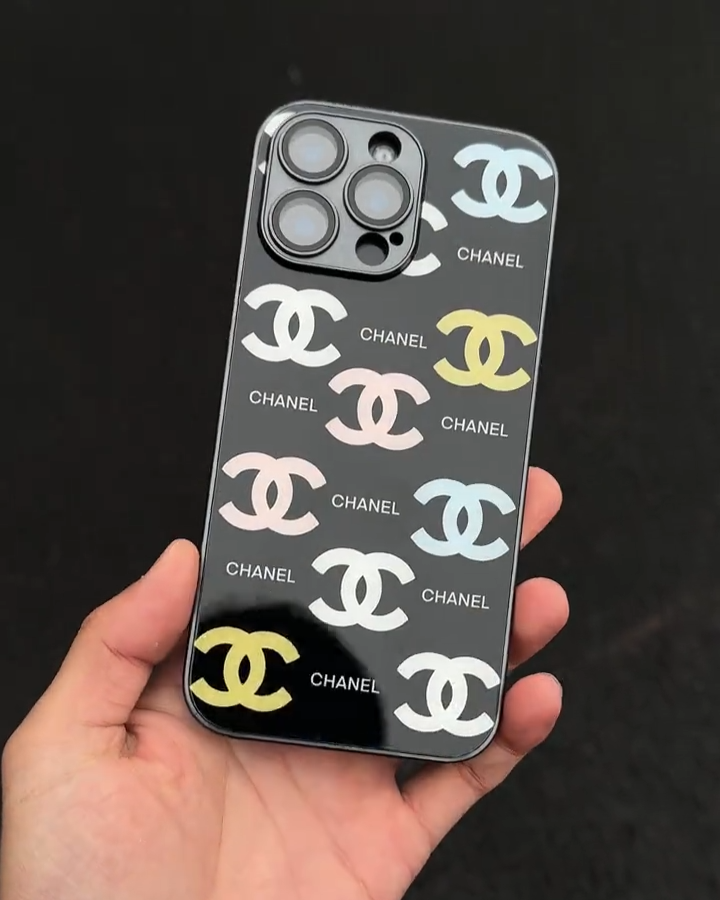 香奈兒防摔玻璃手機殼-ZUIHANG SHOP